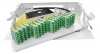 The 2U pivoting patch panel is designed for compact and high density system requirements, especially for FTTx applications.  This solution allows easy access to the front as well as the splice trays a...