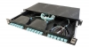 Linxcom pre-terminated fibre systems provide rapid fibre deployment at an extremely cost effective, expandable and high speed solution.  The 1U MTP sliding patch panel is split into 2 compartments; a ...