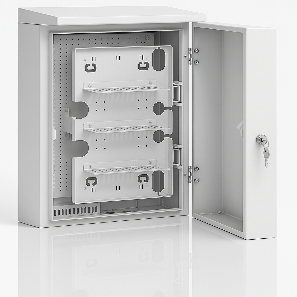 20250802_1547_صندوقچه فولادی باز_remix_01k1nbdjq2fe7sbta3r8d3ws7t Indoor facility ODC 196-288 - تصویر 1