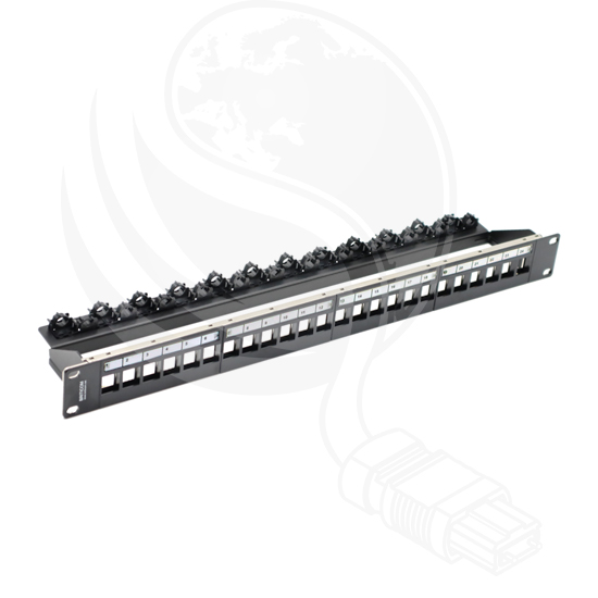 Special-Cable-24-Port-Patch-Panel-Model-01-2 Special Cable Organiser 24 Port Patch Panel – Model 01 - تصویر 1
