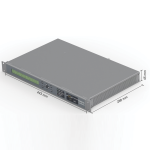LANTIME M320: NTP Server in 1U Case for Server Rackmount