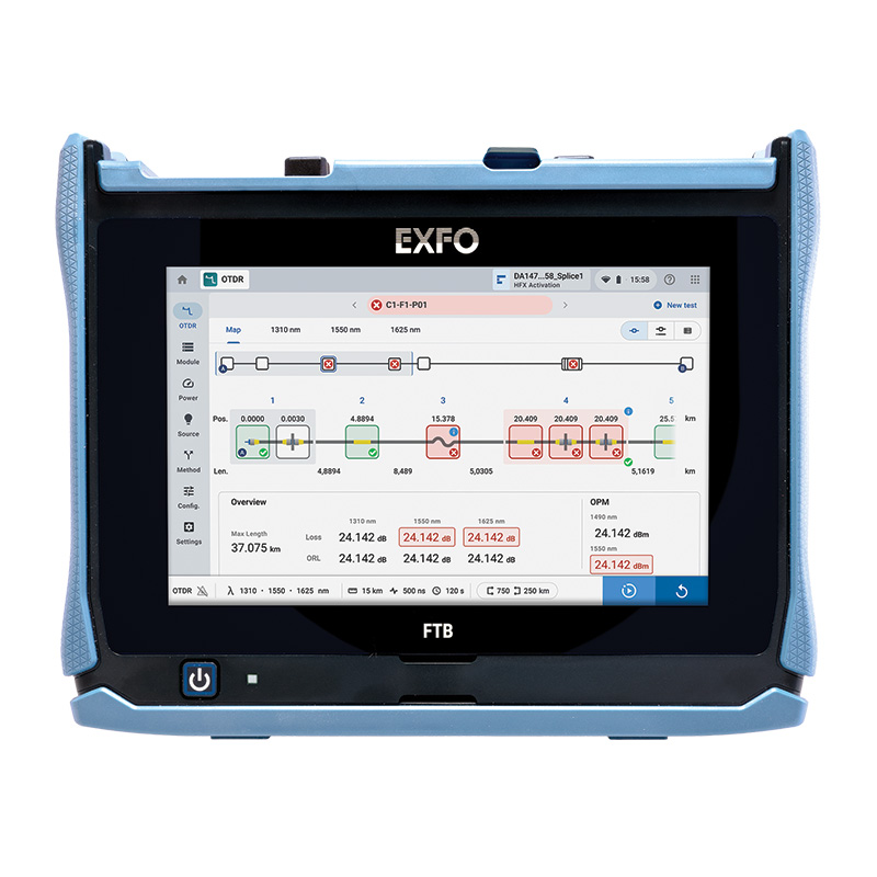 n FTB Lite 735D - connected metro/PON FTTx/MDU OTDR - تصویر 1