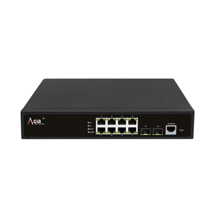 Managed Ethernet Switch CMS3200-8T2S L2+ - Image 1