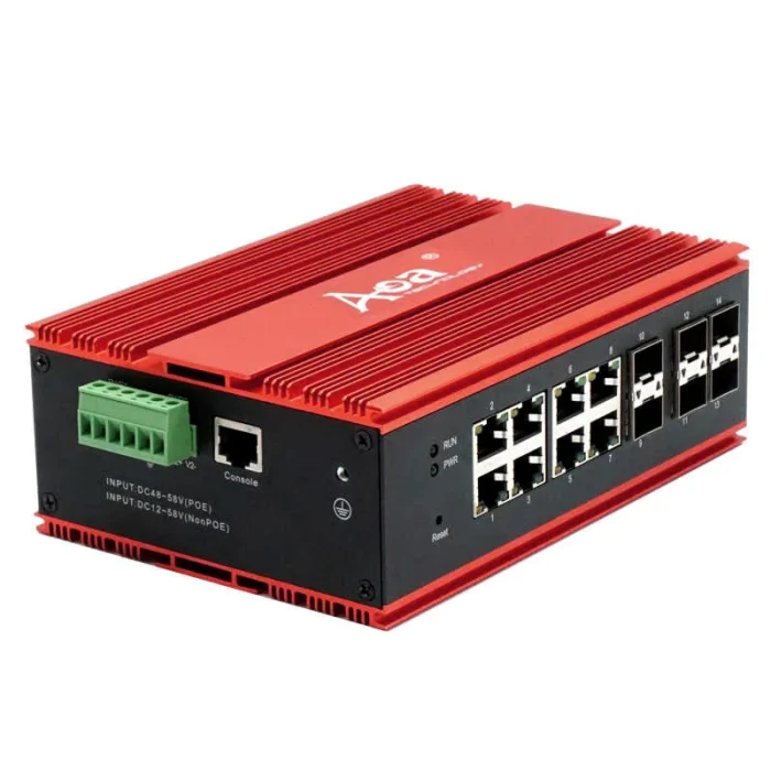 Industrial Managed Switch 3200-8P6S L2,1000Mb,PoE - Image 3