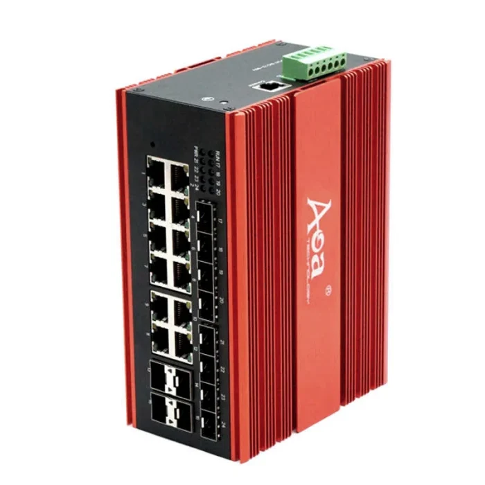 Industrial Managed Switch 3200-12T12S L2,1000Mb - Image 1
