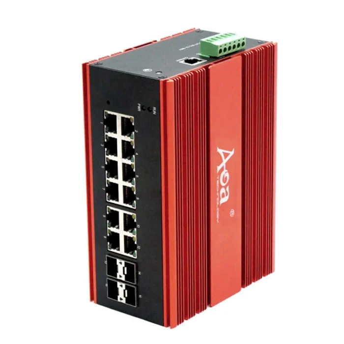 Industrial Managed Switch 3200-12T4S L2,1000Mb - Image 1
