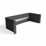 2U Rack Mounted DIN Rail Bracket 35mm Rail – Model 02