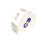 Keystone Jack Adapter for DIN Rail 45 Deg Plastic - Image 2