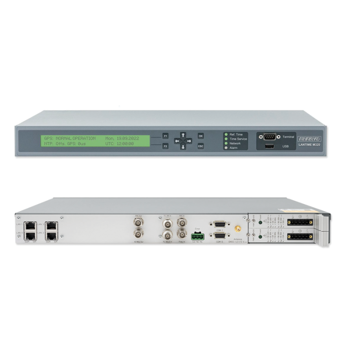 LANTIME M320: NTP Server in 1U Case for Server Rackmount - Image 2